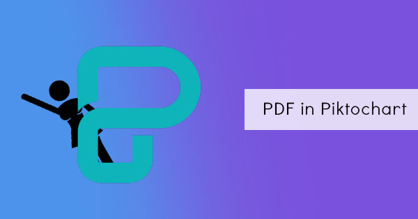 Piktochart to PDF