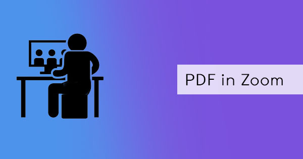 how to share pdf presentation on zoom