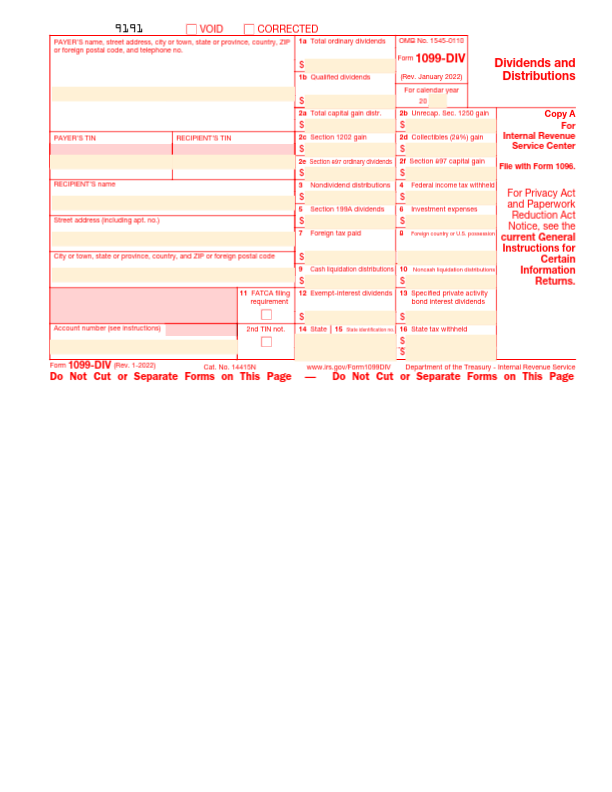 Form 1099-DIV