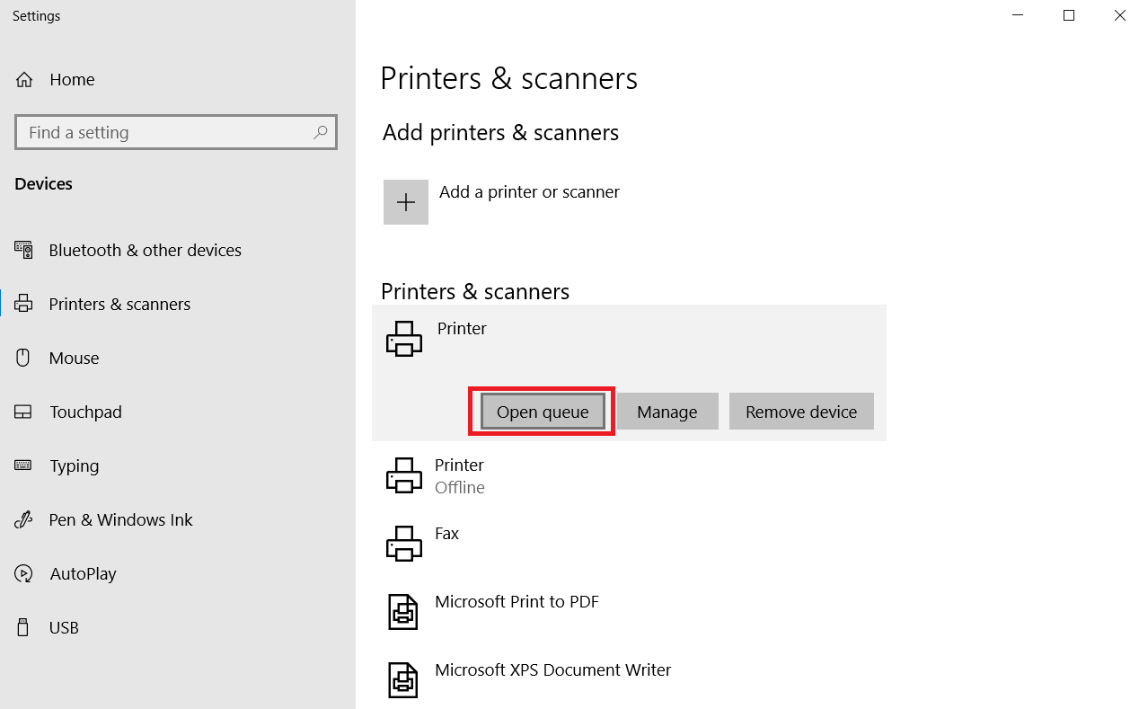 print multiple pdf by queue