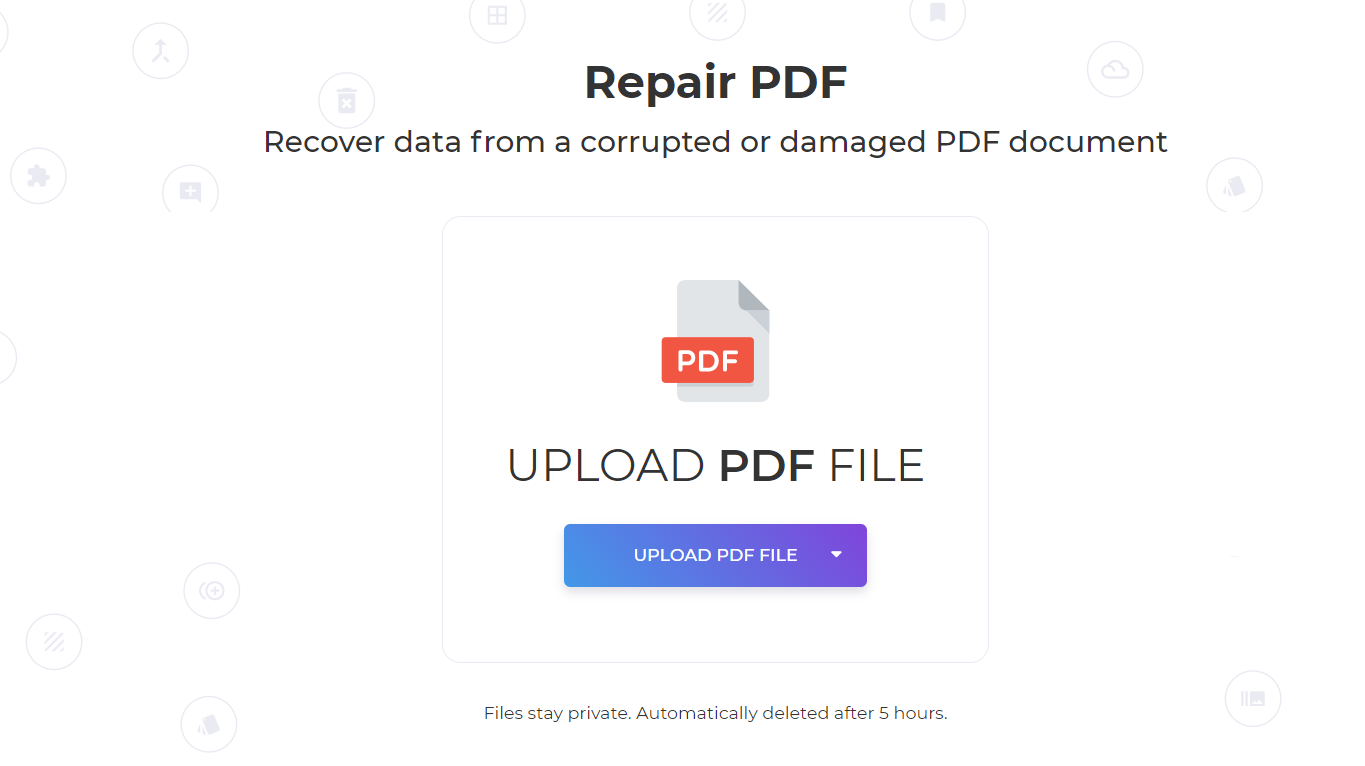 repair corrupted pdf