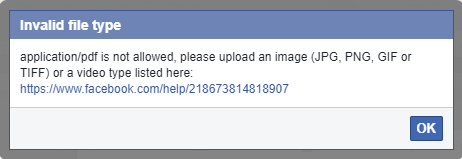 Deft PDF facebook notification