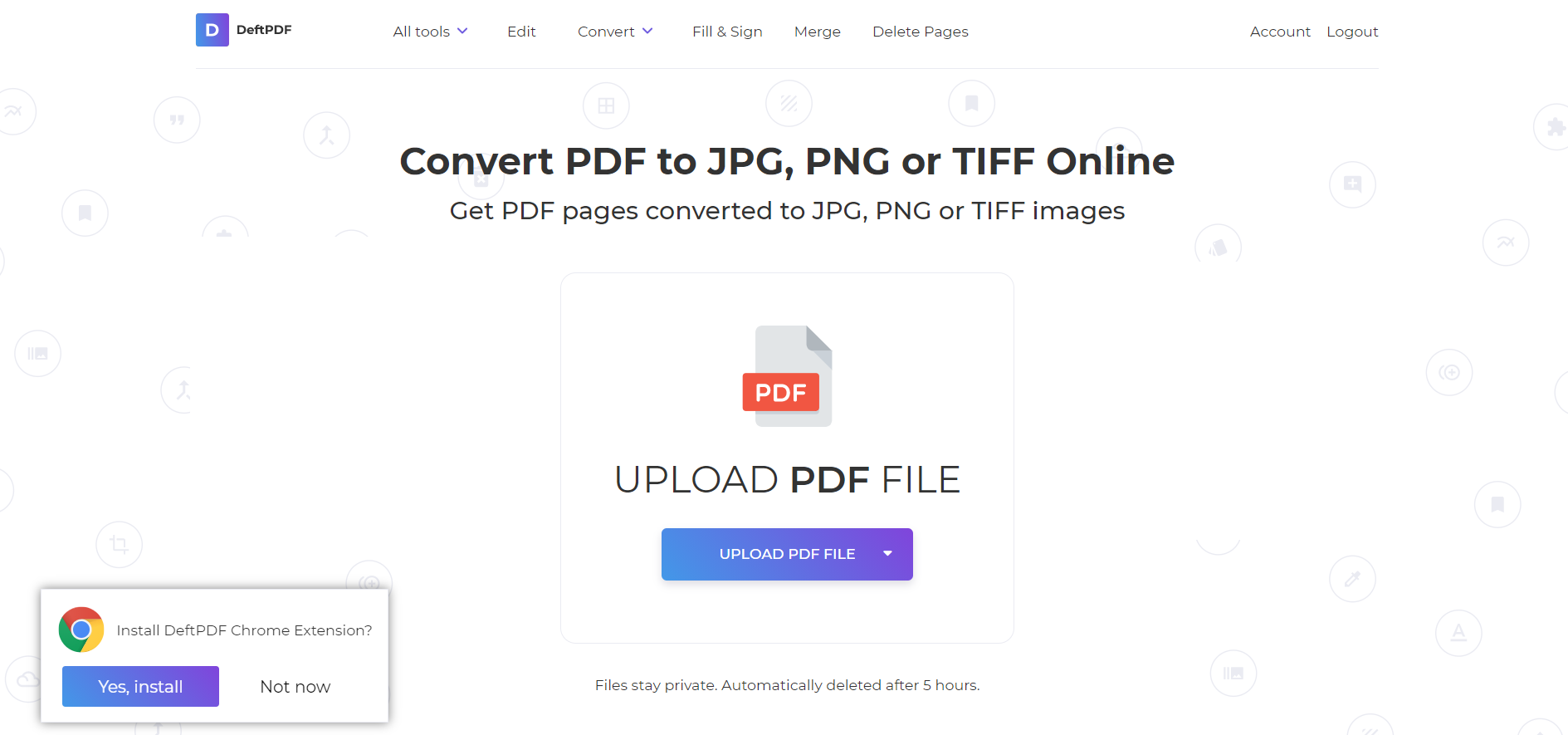 pdf to jpeg