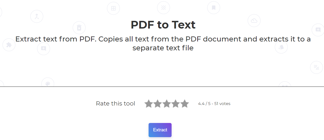 extract text file