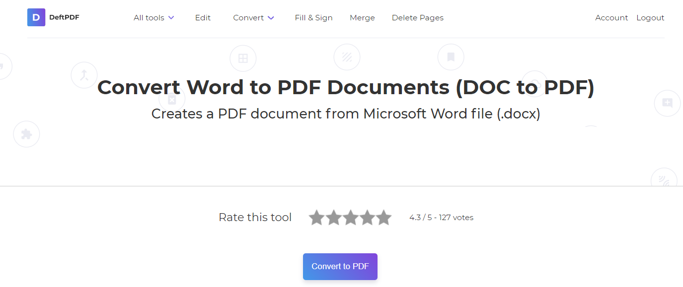 convert to pdf