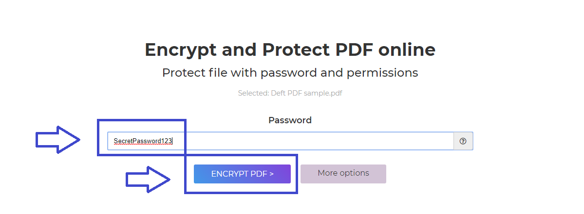 DeftPDF_secret password