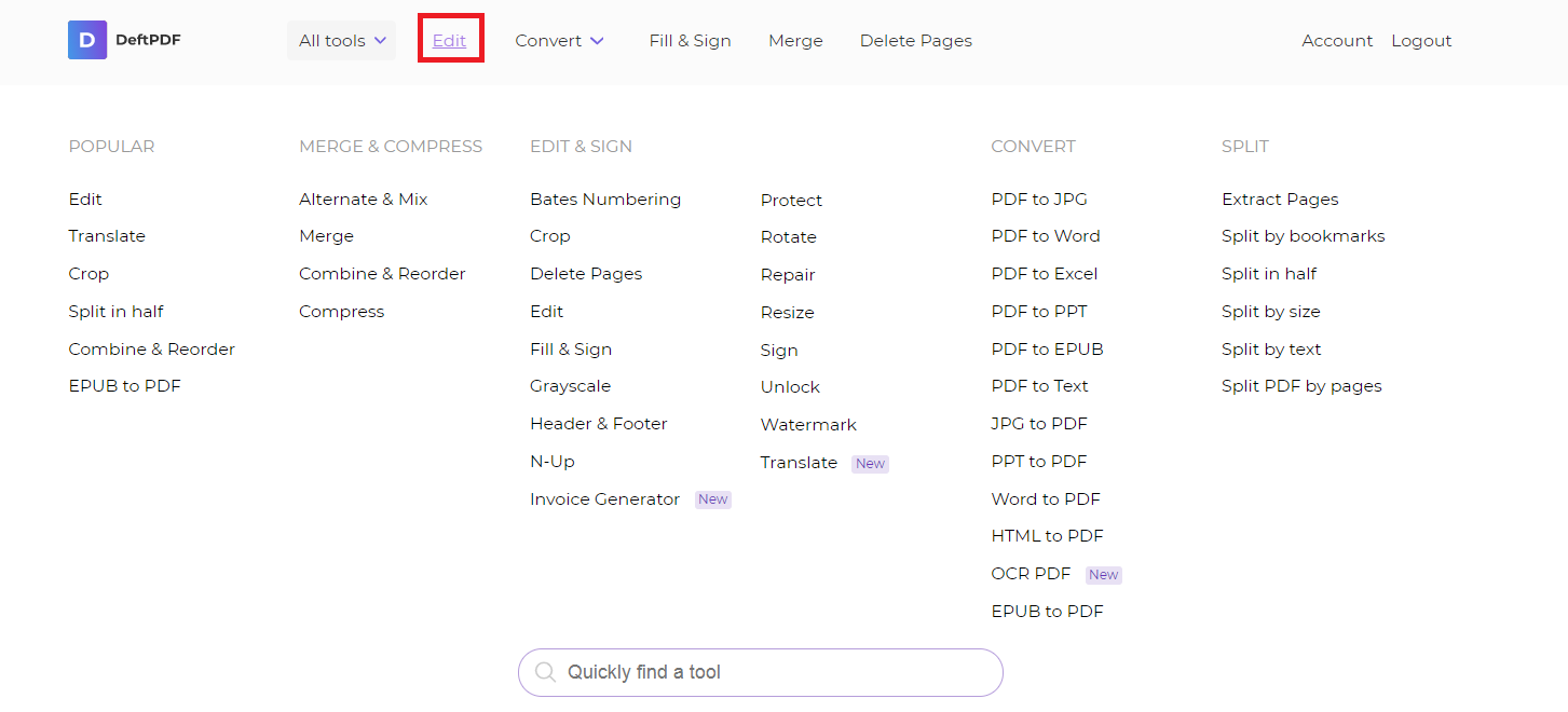 edit tool deftpdf