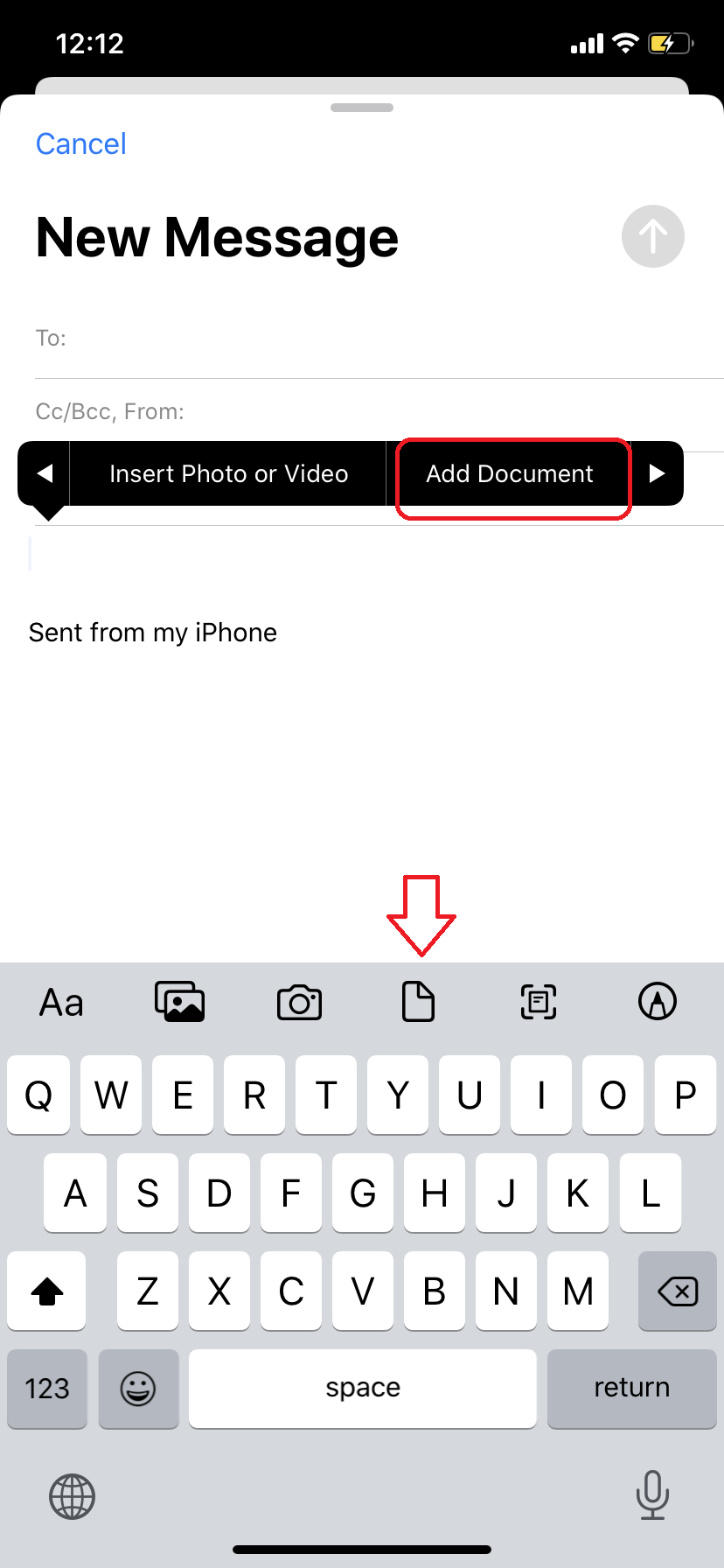 send PDF via email