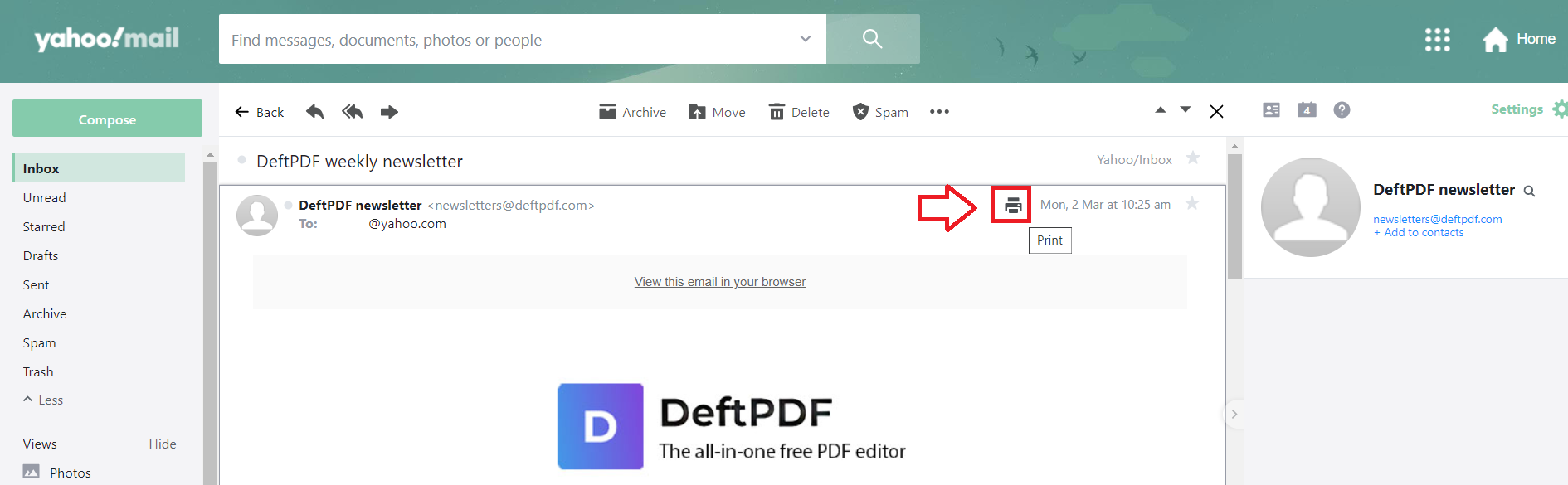 How To Convert Email To Pdf