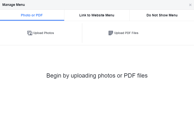 Deft PDF upload PDF to business Facebook page