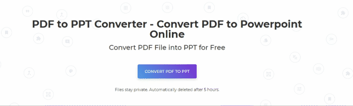 DeftPDF convert PDF to PPT