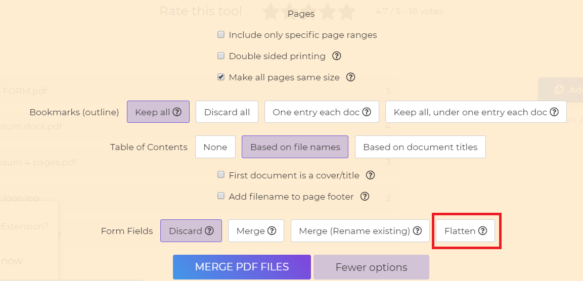 DeftPDF_flatten PDF forms