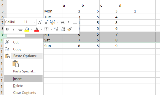 DeftPDF insert multiple rows