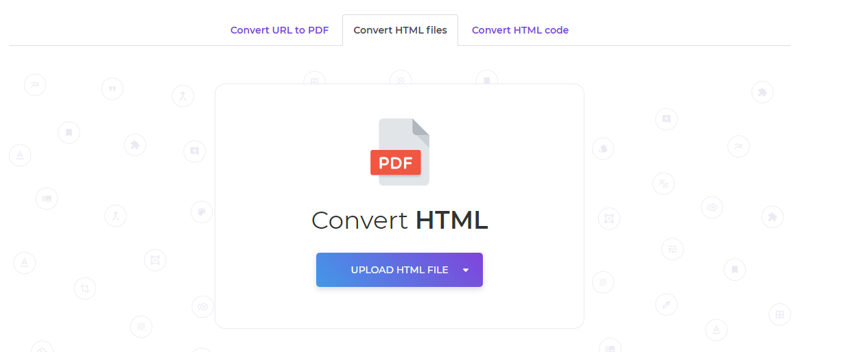 DeftPDF upload to HTML