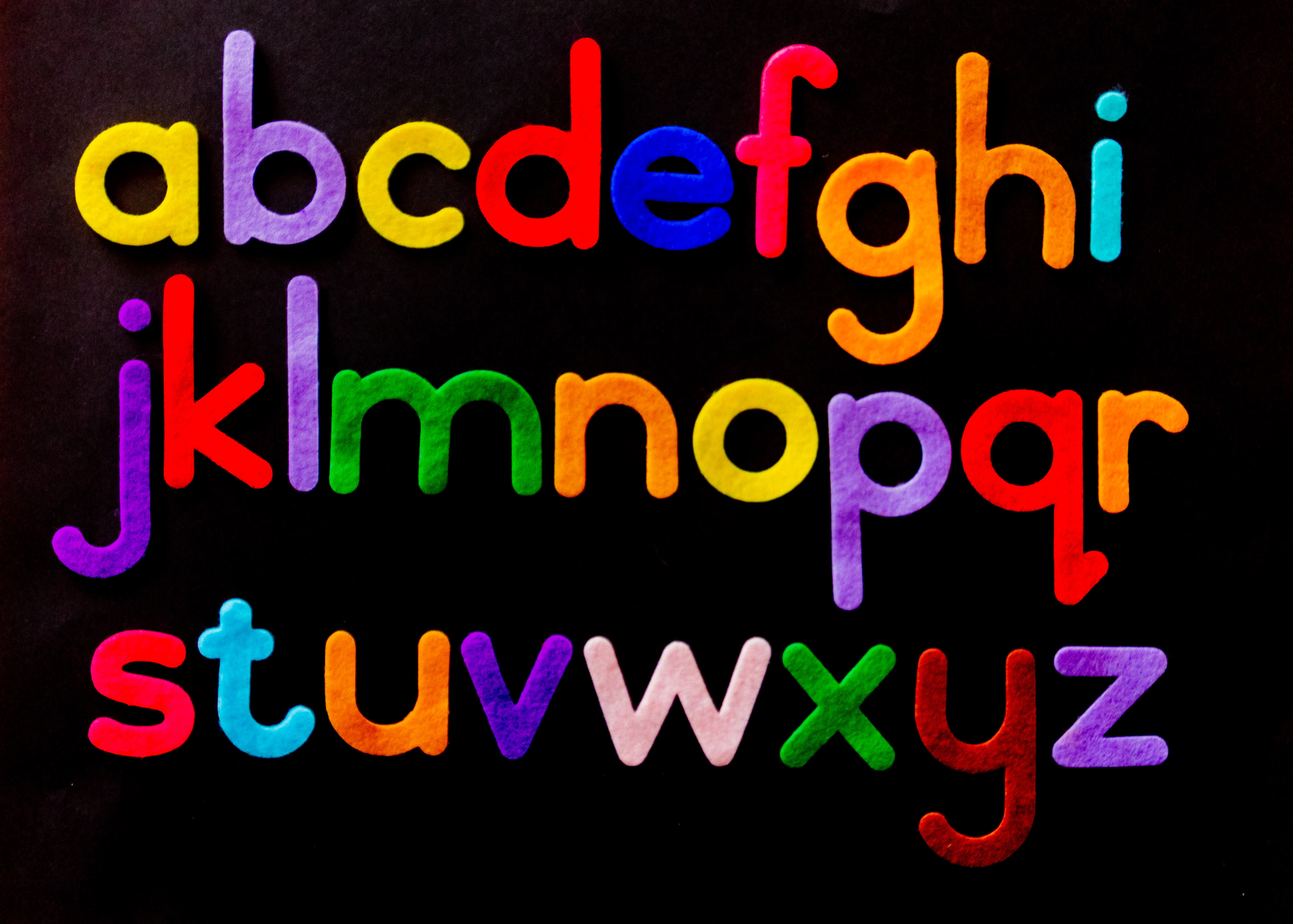 fonts are easy to read by the computer such as this alphabet's font