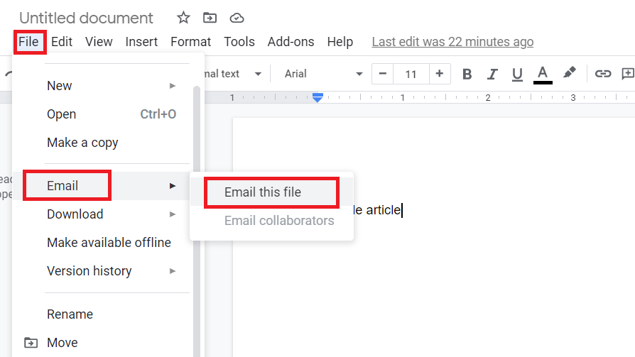 how to compress a file for email or google docs