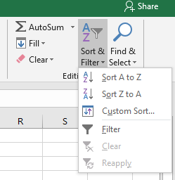 DeftPDF Excel Filter