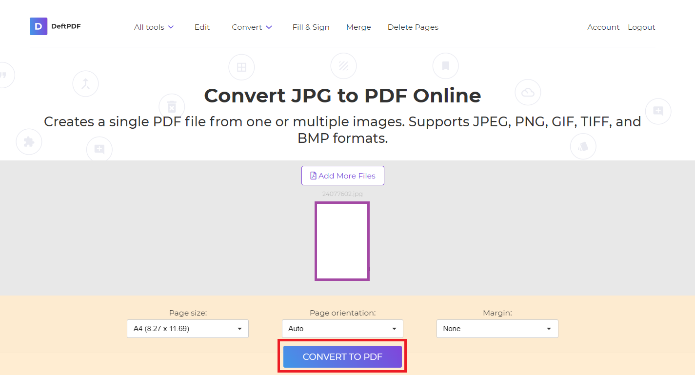 convert to pdf