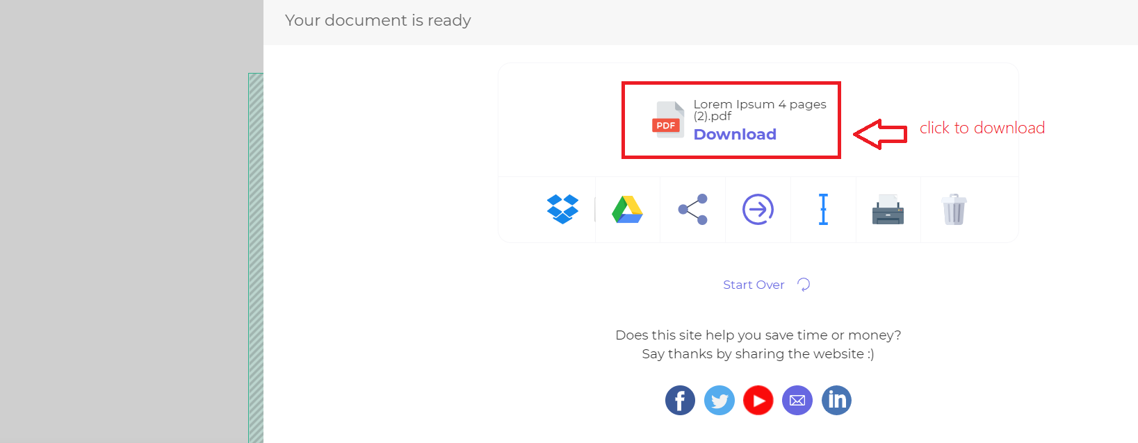 download split pdf