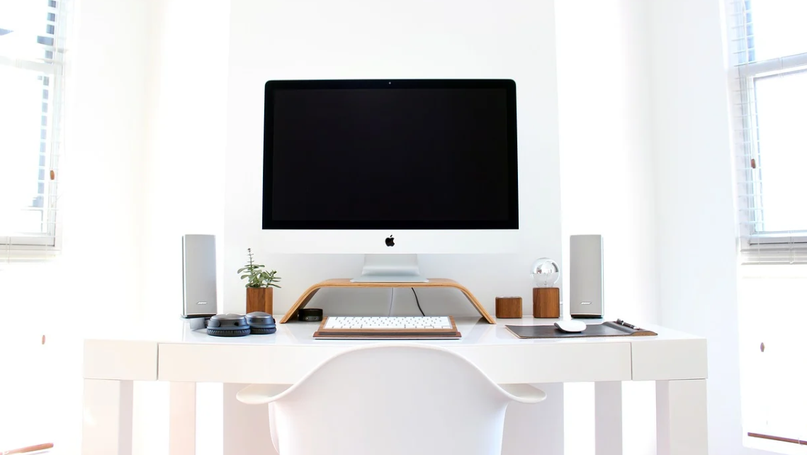 set up your home office desk