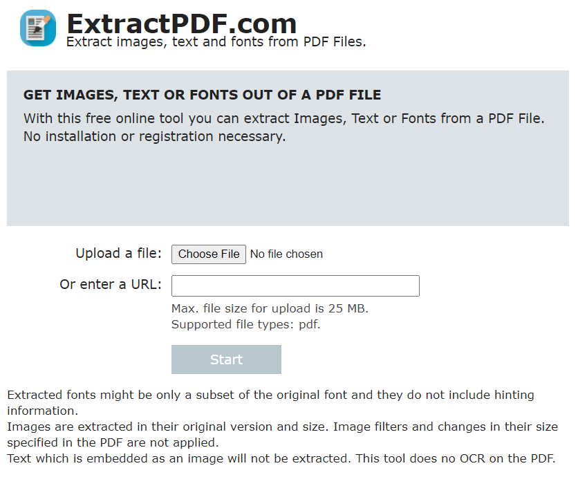 pdf text extractor online