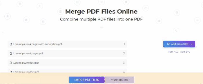 Gabungkan Gabungkan File Pdf Gratis Dengan Deftpdf