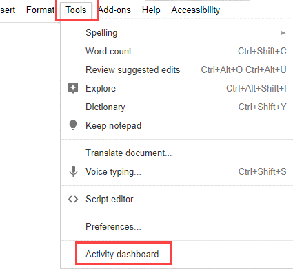 How to see who accessed your Google Drive files