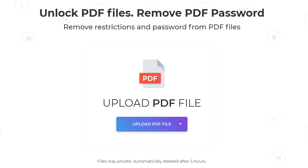 unlock PDF